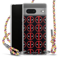 New Carry Case Transparent Stoff colourful/silber