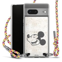 New Carry Case Transparent Stoff colourful/silber