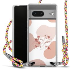 New Carry Case Transparent Stoff colourful/silber