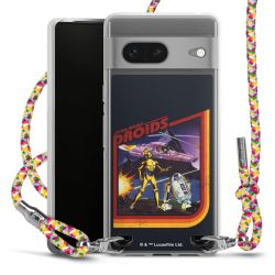 New Carry Case Transparent Stoff colourful/silber