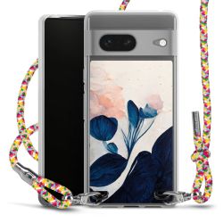 New Carry Case Transparent Stoff colourful/silber