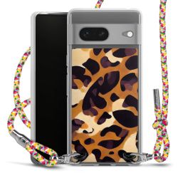 New Carry Case Transparent Stoff colourful/silber