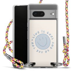 New Carry Case Transparent Stoff colourful/silber