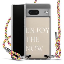 New Carry Case Transparent Stoff colourful/silber