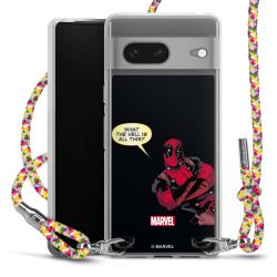 New Carry Case Transparent Stoff colourful/silber