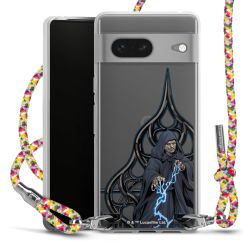 New Carry Case Transparent Stoff colourful/silber