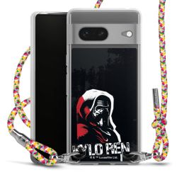 New Carry Case Transparent Stoff colourful/silber