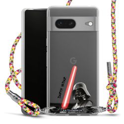 New Carry Case Transparent Stoff colourful/silber