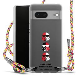 New Carry Case Transparent Stoff colourful/silber