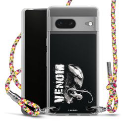 New Carry Case Transparent Stoff colourful/silber