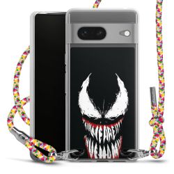 New Carry Case Transparent Stoff colourful/silber