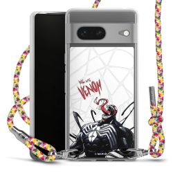 New Carry Case Transparent Stoff colourful/silber