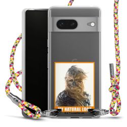 New Carry Case Transparent Stoff colourful/silber