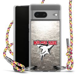 New Carry Case Transparent Stoff colourful/silber