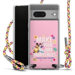 New Carry Case Transparent Stoff colourful/silber