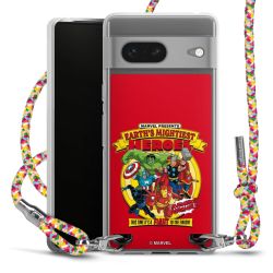 New Carry Case Transparent Stoff colourful/silber