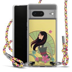 New Carry Case Transparent Stoff colourful/silber