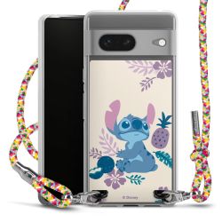 New Carry Case Transparent Stoff colourful/silber