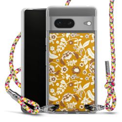 New Carry Case Transparent Stoff colourful/silber