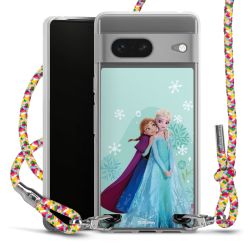 New Carry Case Transparent Stoff colourful/silber