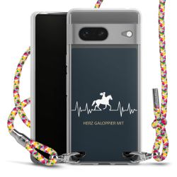 New Carry Case Transparent Stoff colourful/silber