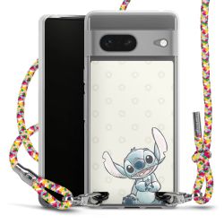 New Carry Case Transparent Stoff colourful/silber