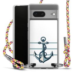 New Carry Case Transparent Stoff colourful/silber