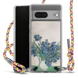 New Carry Case Transparent Stoff colourful/silber