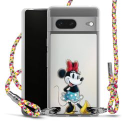 New Carry Case Transparent Stoff colourful/silber