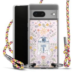 New Carry Case Transparent Stoff colourful/silber