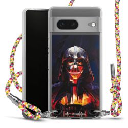 New Carry Case Transparent Stoff colourful/silber