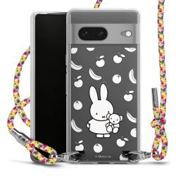 New Carry Case Transparent Stoff colourful/silber