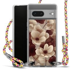 New Carry Case Transparent Stoff colourful/silber