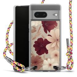 New Carry Case Transparent Stoff colourful/silber