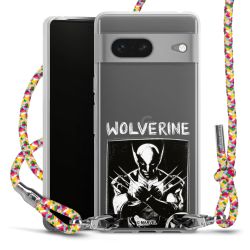 New Carry Case Transparent Stoff colourful/silber