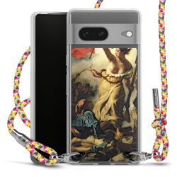 New Carry Case Transparent Stoff colourful/silber