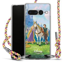 New Carry Case Transparent Stoff colourful/silber