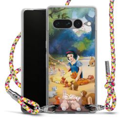 New Carry Case Transparent Stoff colourful/silber