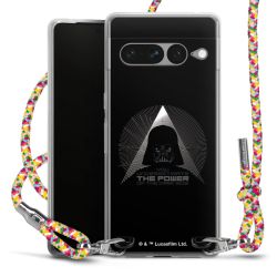 New Carry Case Transparent Stoff colourful/silber