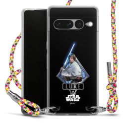 New Carry Case Transparent Stoff colourful/silber