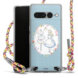 New Carry Case Transparent Stoff colourful/silber