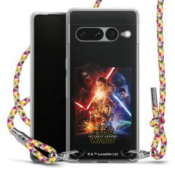 New Carry Case Transparent Stoff colourful/silber