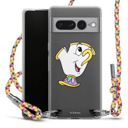 New Carry Case Transparent Stoff colourful/silber