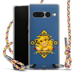 New Carry Case Transparent Stoff colourful/silber