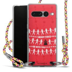 New Carry Case Transparent Stoff colourful/silber