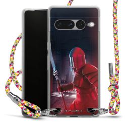 New Carry Case Transparent Stoff colourful/silber