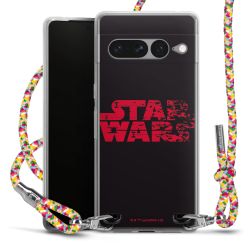 New Carry Case Transparent Stoff colourful/silber