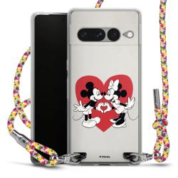 New Carry Case Transparent Stoff colourful/silber