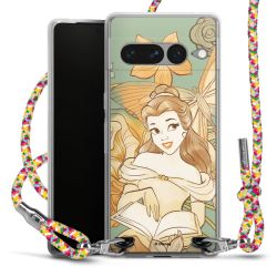 New Carry Case Transparent Stoff colourful/silber