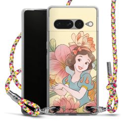 New Carry Case Transparent Stoff colourful/silber